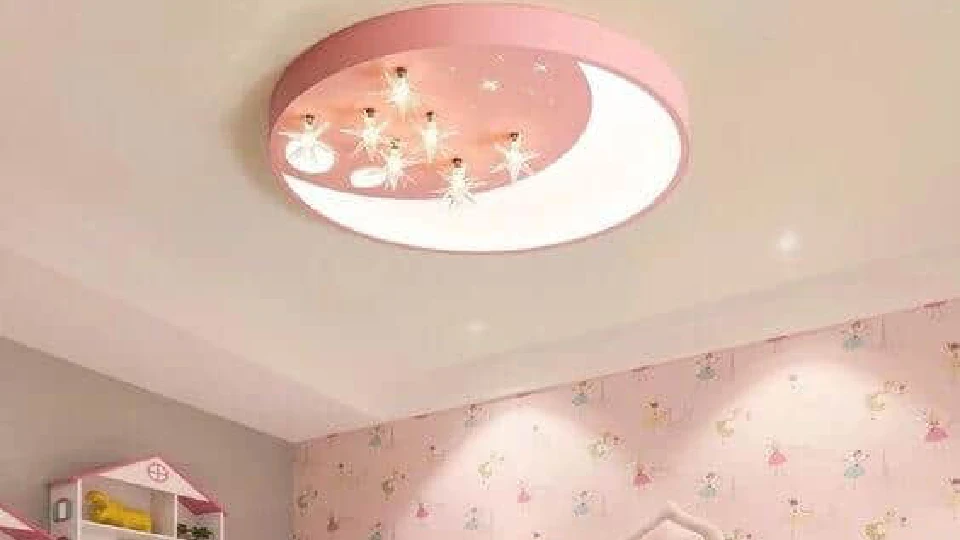 kids bedroom false ceiling light