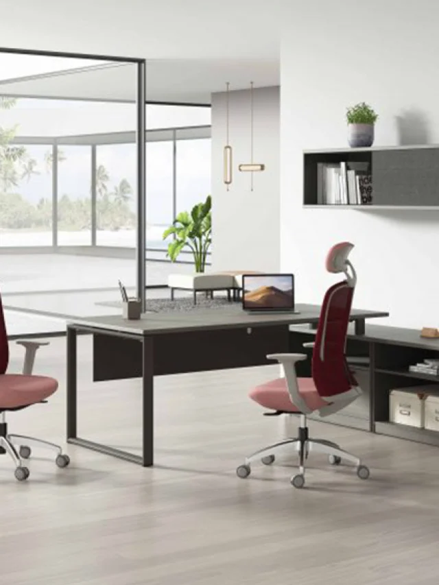 ergonomic office table workspace