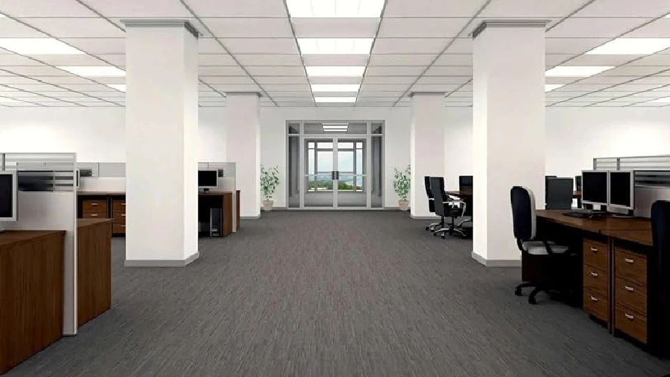 simple ceiling ideas for work floor