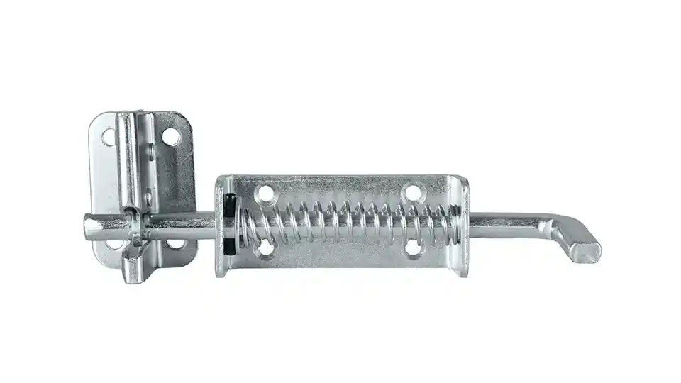 Spring loaded latches in aluminium body