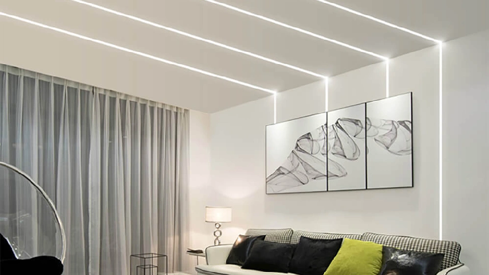 led strip lighting for living room false ceiling