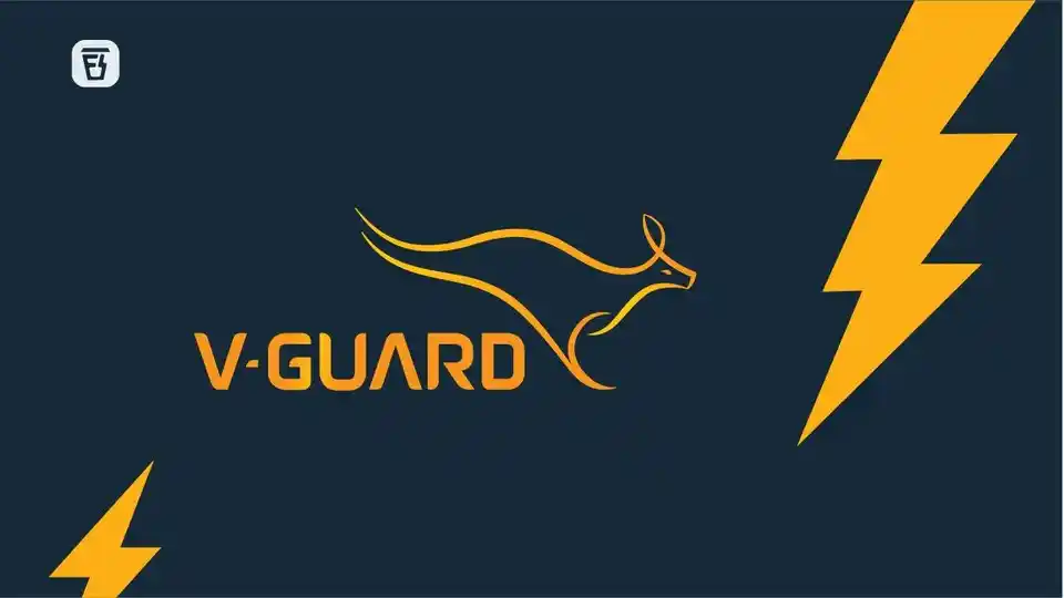 V guard logo