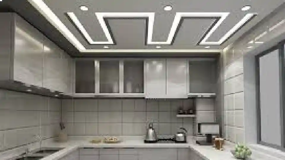 ZIg zag design for kitchen