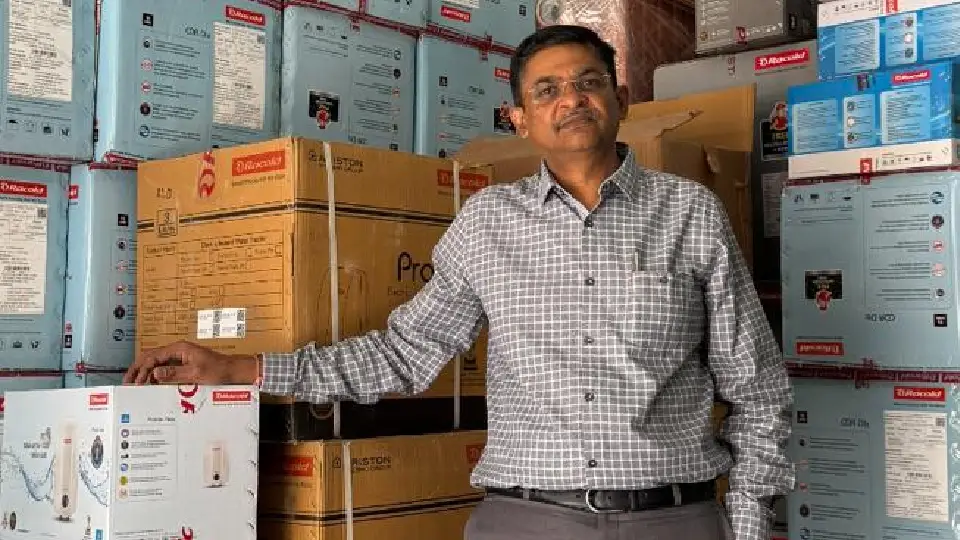 Nilesh Shah, KPC distributors LLP, Racold water heater distributor