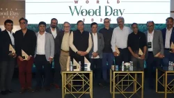 World wood day discussions by candian wood in collaboration with Building Material Report to promote wood as a sustainable building material