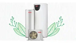 Susainable appiances such as heat pump by Racold