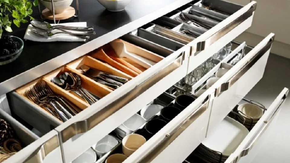 Sliding drawer system for cutlery - Hardware shop Pune