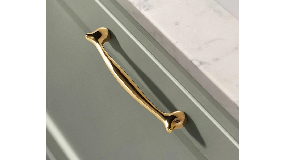 Zinc alloy material used for wardrobe handle