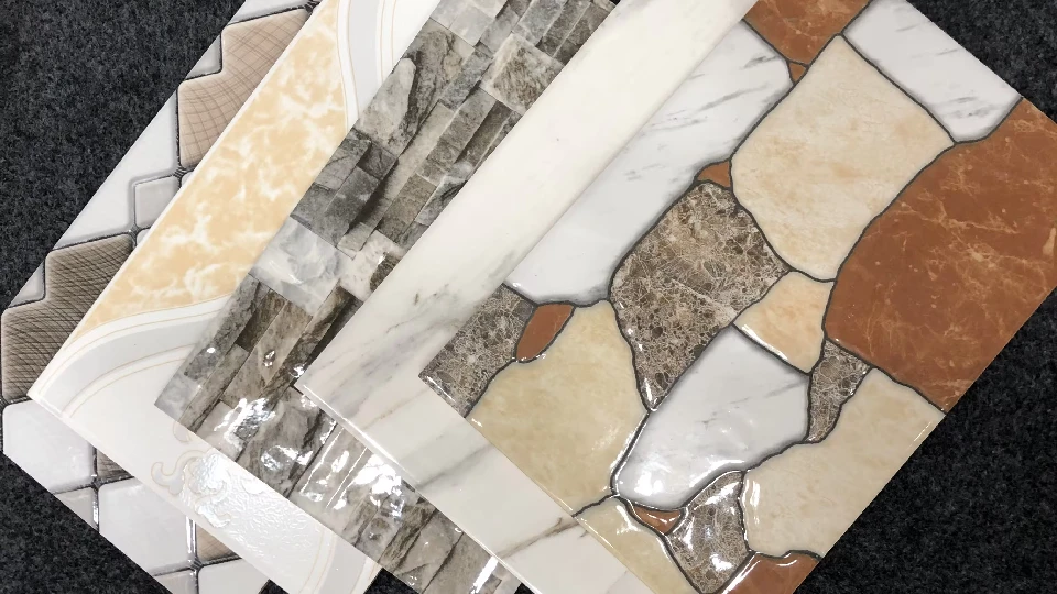 Different types of tile materials