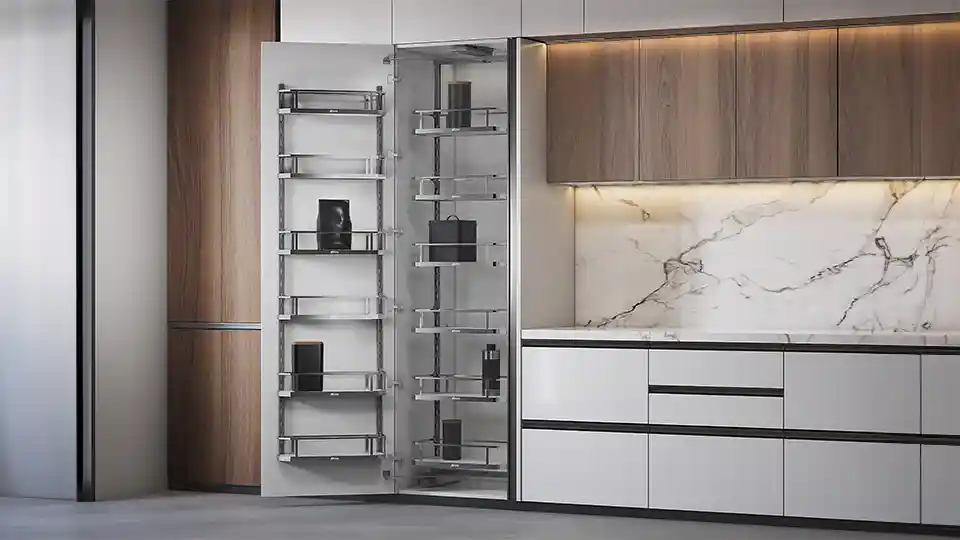 kitchen tall unit - smart kitchen organizers and storage solutions