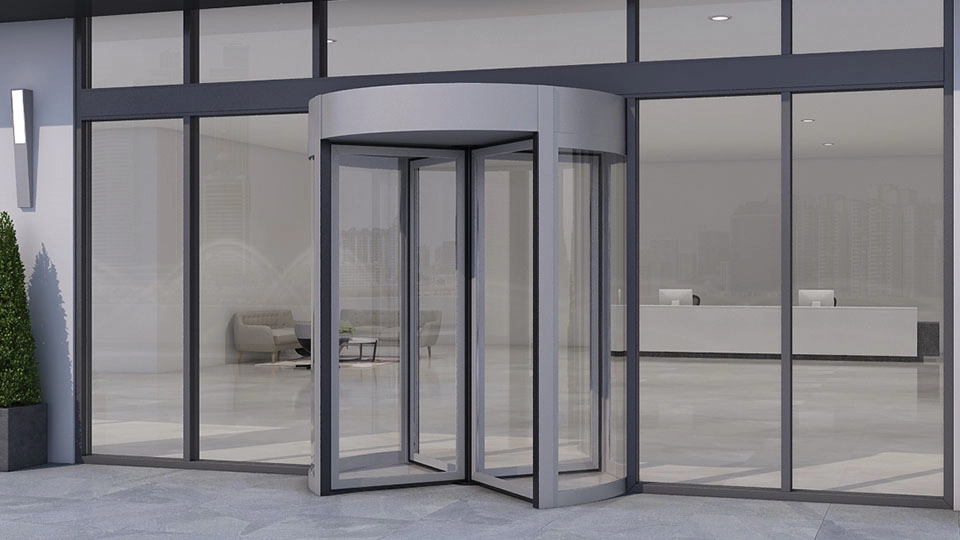 Ozone revolving doors