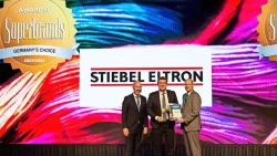 Stiebel Eltron wins the Superbrand award for the eighth time