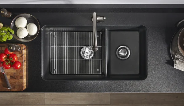 Double Basin Undermount Black Sink by Kohler