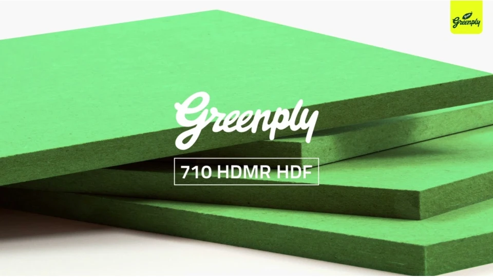 Greenply High density board. 