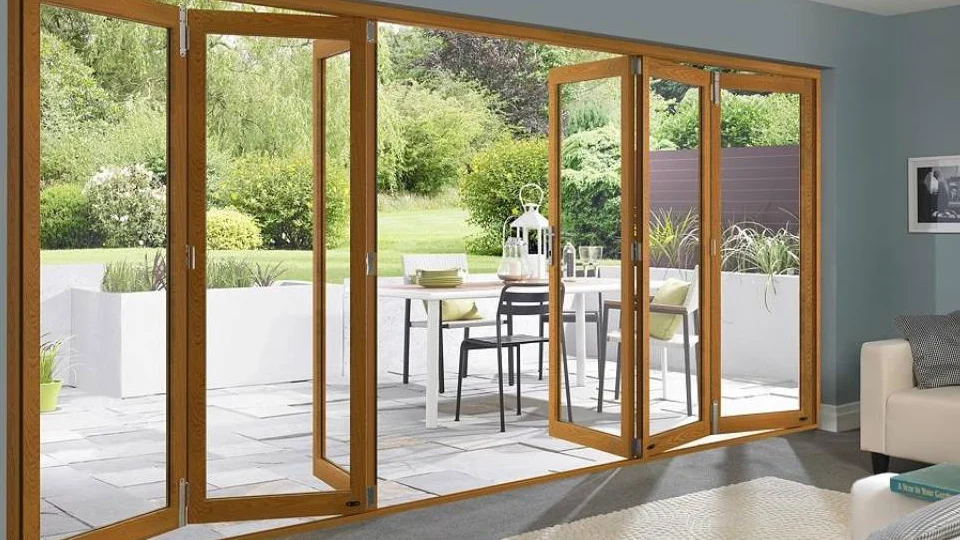 PVC folding door for homes at affordable price list