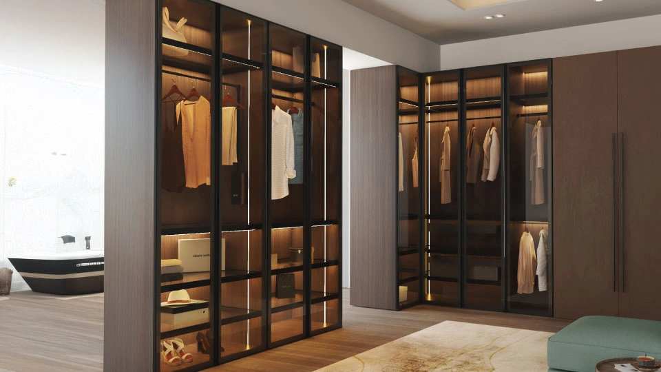 Orion ozone glass wardrobes