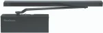 black matte hardwyn door closer