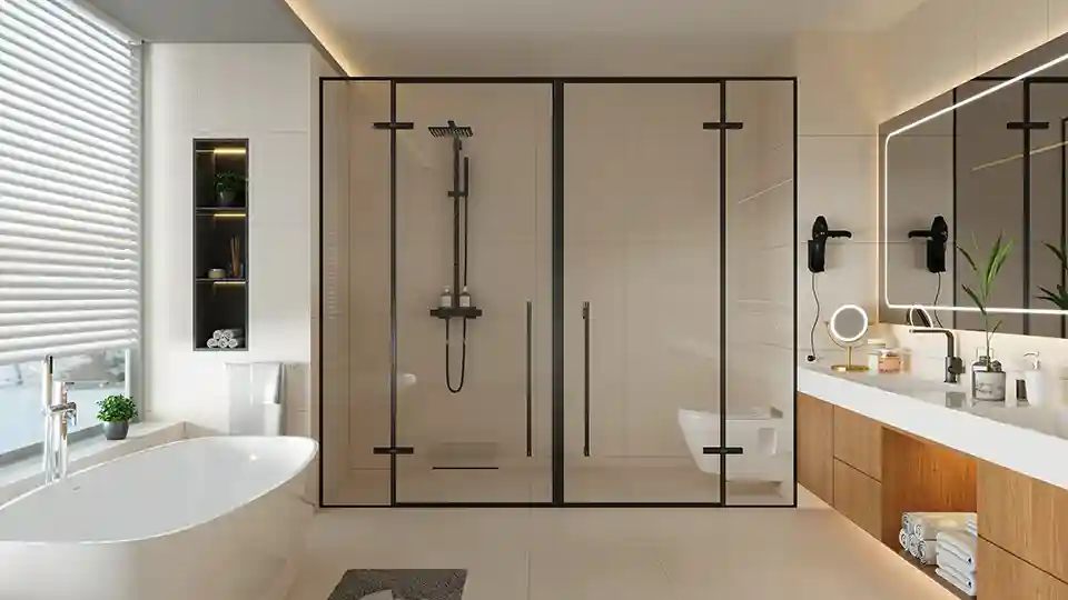 GRACE series in a modular bathroom