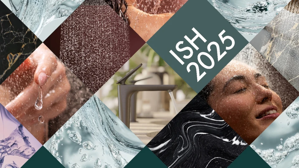 Hansgrohe bathroom and fittings, products and solutions at ISH 2025