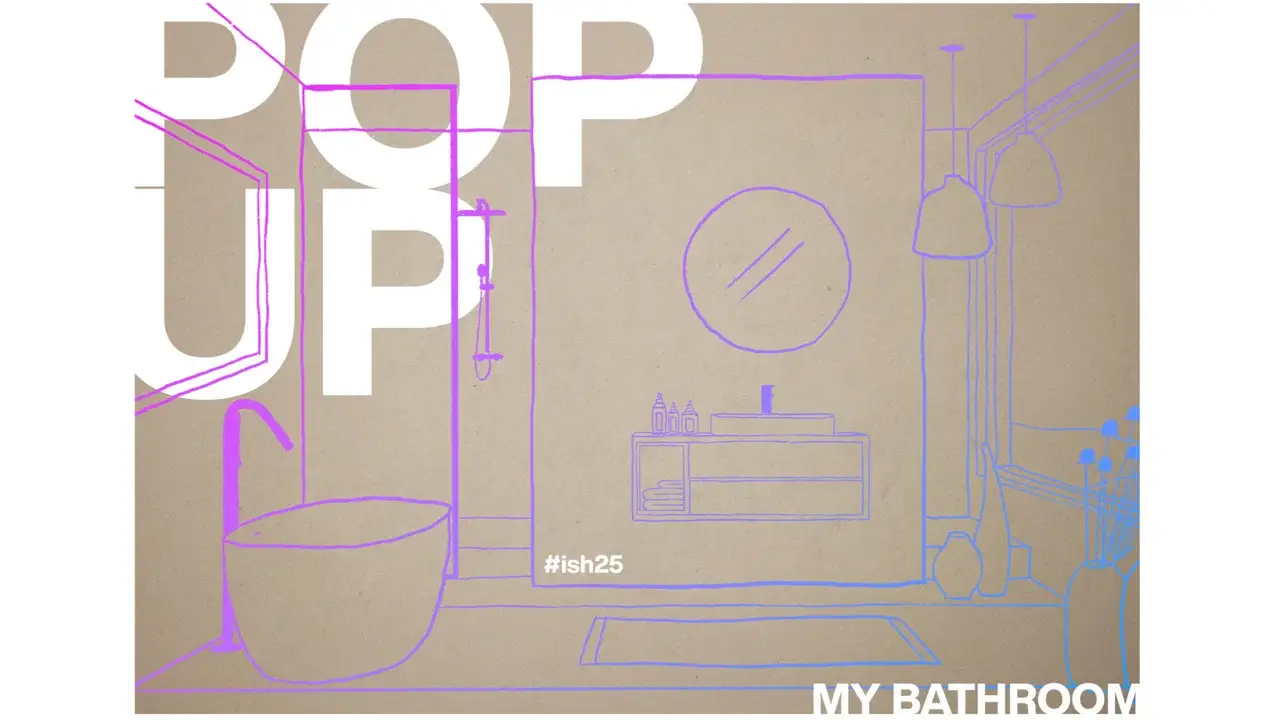 Pop up my bathroom - event on design trends at ISH 2025