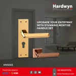 HMS003 mortise door handle - modest series