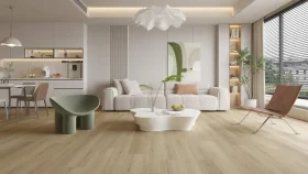 living room with light brown wooden flooring cost and price
