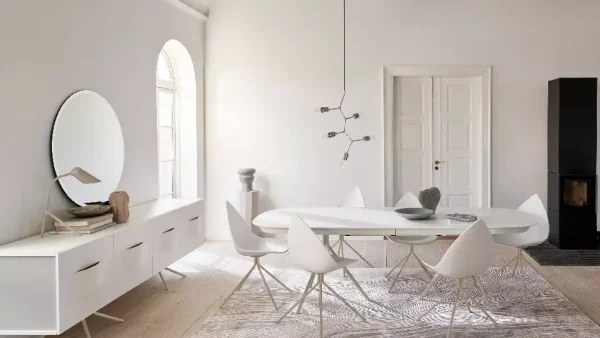 white dining room furniture