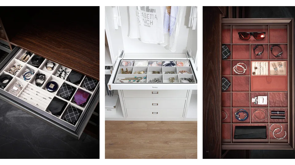 soft closing decorative shelf - drawers and organisers from Hardwyn