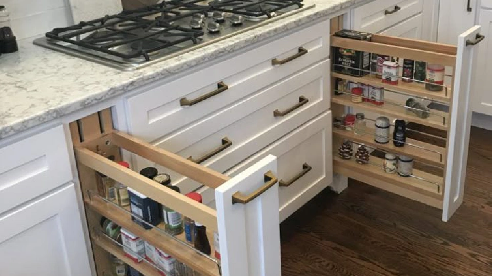 small kitchen cabinets for storage