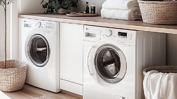 laundry area white