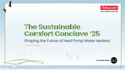 Sustainable comfort conclave 2025. A leading heat pump event by Racold heating solutions held in Delhi