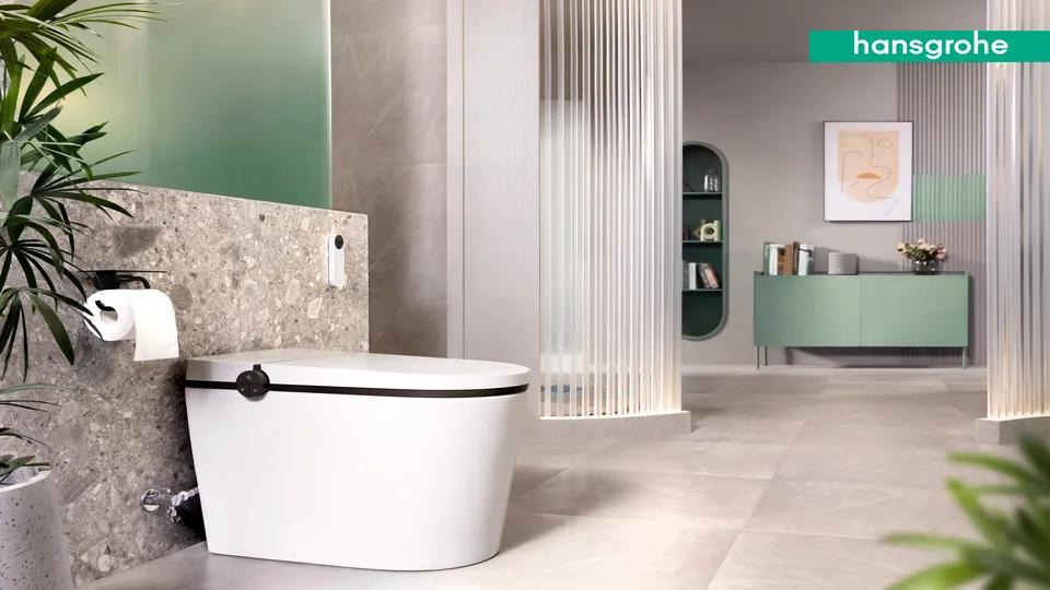 Hansgrohe launches luxury smart toilet LavaPura Element S - a premium bathroom fitting and the best e-toilet for home use in India. Read!