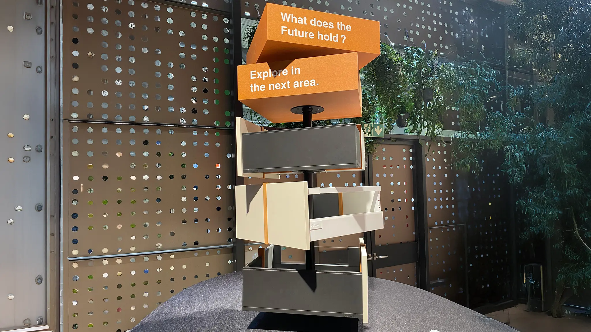 blum furniture fittings at interzum 2025