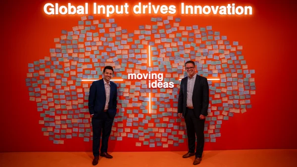 Maarten de Vries, Regional Director-Asia Pacific and Nadeem Patni, Managing Director, Blum India at interzum 2025