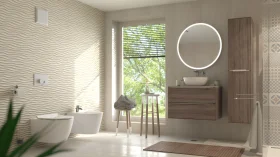 premium Bathroom with Fluidmaster concealed flush system