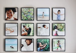 Art gallery wall print photo ideas
