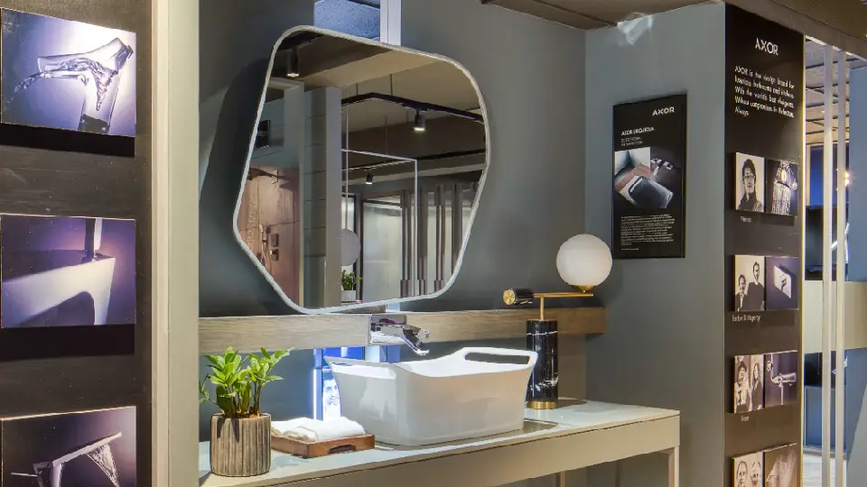 Plus Marketing - hansgrohe bathroom fittings showroom in Ahmedabad