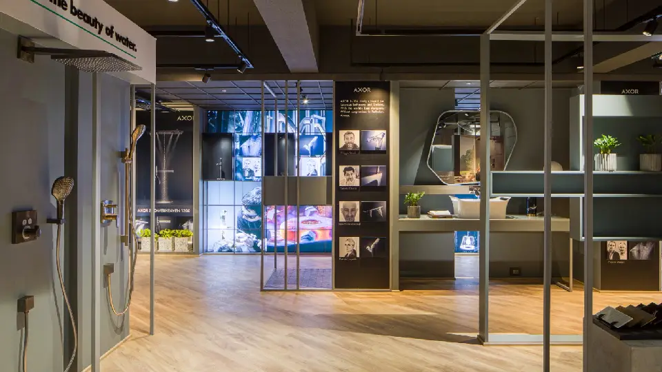 Plus Marketing - hansgrohe bathroom fittings showroom in Ahmedabad