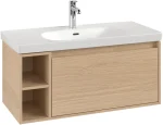 V&B bathroom ceramic wash basin with vanity unit