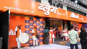 Blum solution centre and showroom with Iconic Design Studio in Worli, Mumbai - a top furniture fitting store.