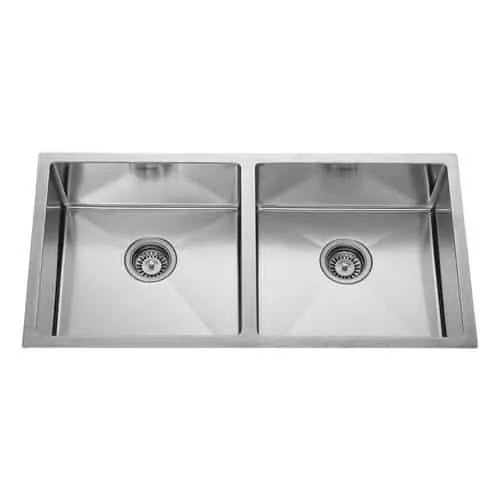 Neelkanth sink, double bowl sink, stainless steel sink