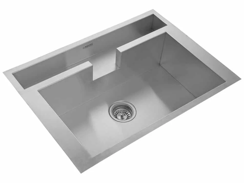 Neelkanth sink, designer sink, handmade sink, stainless steel sink sink