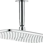 Hansgrohe Raindance E overhead shower 1 jet EcoSmart with ceiling connector, chrome finish