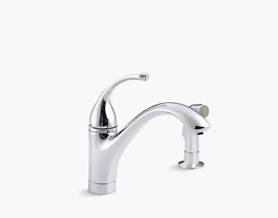 Forte sink faucet with spray and lever from KOHLER
