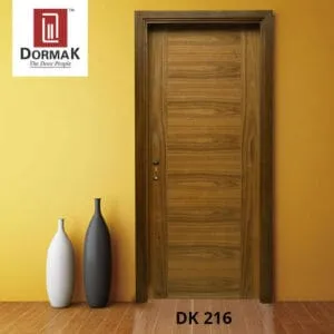 Dormak Veneer flush main Door Design - DK216 at budget price