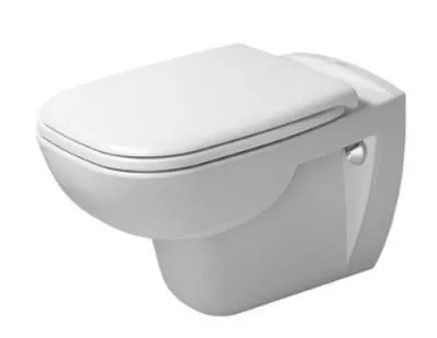 Duravit D-Code Rimless Wall Mounted Toilet