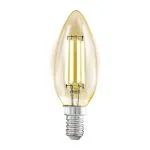 LED bulb lights with glass for illuminants and various bulb designs. as raw material is used for bulb designs