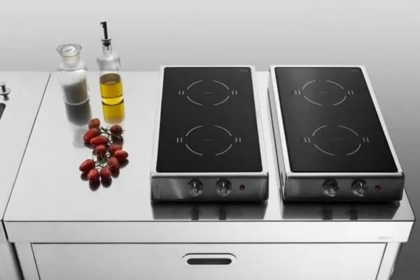 ALPES-INOX Induction Folding Stainless Steel Hob
