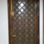 alstone dark brown coloured routed doors