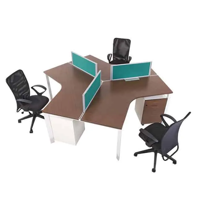 Geeken Optima-1, workstation, office table, chair and table